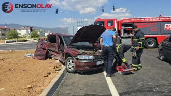 Gaziantep'te Meydana Gelen Trafik Kazasında 5 Kişi Yaralandı