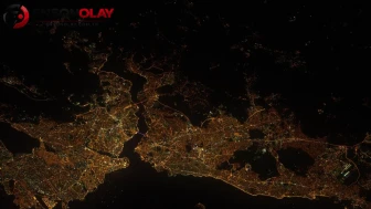 İstanbul'un uzaydan görüntüleri ortaya çıktı! Boğaz ve havalimanı dikkat çekti