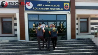 Gaziantep'te kesinleşmiş 10'ar yıl hapis cezası bulunan 2 firari yakalandı