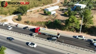Bursa'da tırdan dökülen mazot zincirleme kazaya neden oldu : 10 araç çarpıştı