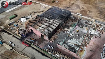 Bolu'da yangın : Fabrika kullanılamaz hale geldi