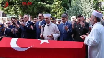 Amasya'da hayatını kaybeden Kıbrıs Gazisi Bahattin Şen son yolculuğuna uğurlandı