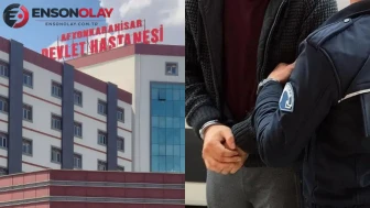 Afyonkarahisar'da hastanede şiddet : Psikolog eşiyle tartışan doktoru darp etti