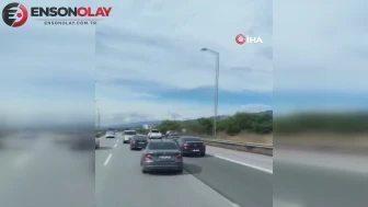 Hatay'da otoyolu düğün konvoyu diyerek yolu kapattılar: Sürücülere ceza yağdı