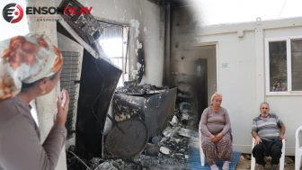 Alevler her şeyi yuttu ama yaralar sarılıyor: Yangınzedeler geçici yuvalarına kavuştu