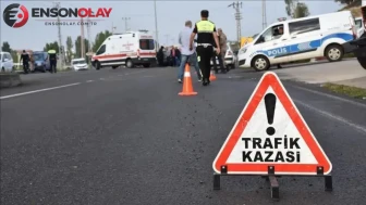 Tokat'ta elektrik direğine çarpan otomobil devrildi : 74 yaşındaki kadın hayatını kaybetti