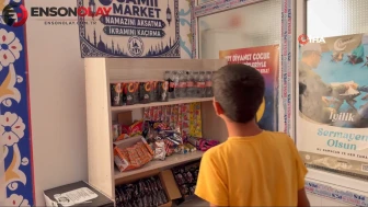 Çocukların cami sevgisini arttırmak için "Cami market" projesi başlatıldı