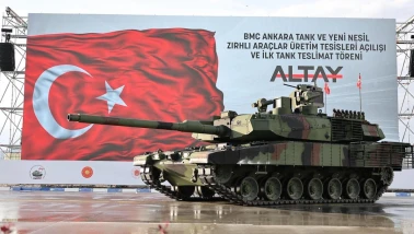 Güney Koreli güç grubuyla Altay tankları teslim edildi