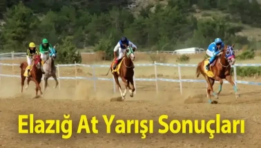 Elazığ 29 Nisan 2025 Salı At Yarışı Sonuçları!