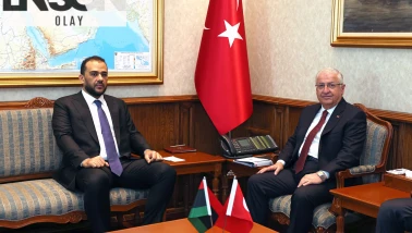 Bakan Güler, Libyalı mevkidaşını kabul etti