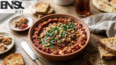 Ekmek üstü lezzetlerin yeni favorisi: Cevizli peynirli biber ezme tarifi