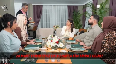 28 MART YEMEKTEYİZ'DE KİM BİRİNCİ OLDU? Zuhal Topal'la Yemekteyiz Bu Hafta Kim Kazandı?