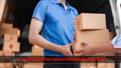 Ramazan Bayramı'nda Kargo Çalışma Saatleri: 29 Mart Cumartesi Arife Günü Kargolar Hizmet Vermeye Devam Ediyor Mu?