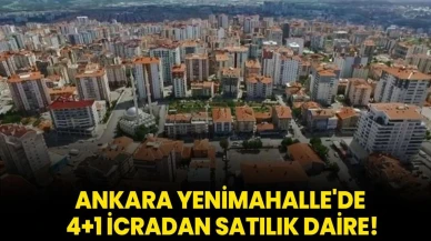 Ankara Yenimahalle'de 4+1 icradan satılık daire!