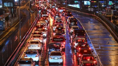 Otoyolda bayram tatili hareketliliği