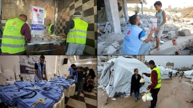 TDV'den Gazze'ye 52 tır insani yardım malzemesi