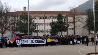 Amasya'da lise öğrencilerinden 'proje okul' atamalarına tepki