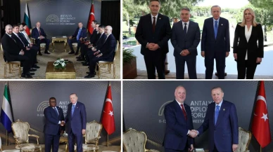 Antalya Diplomasi Forumu'nda 2. Gün: Cumhurbaşkanı Erdoğan'dan peş peşe görüşmeler!