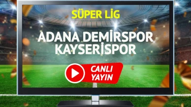 CANLI YAYIN | Adana Demirspor Kayserispor maçı Bein Sports canlı izle!