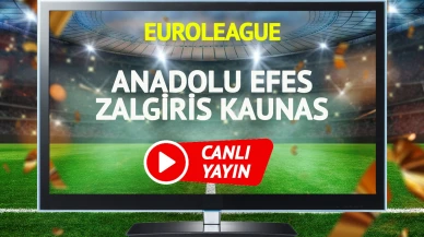CANLI YAYIN | Anadolu Efes Zalgiris Kaunas maçı S Sport canlı izle!