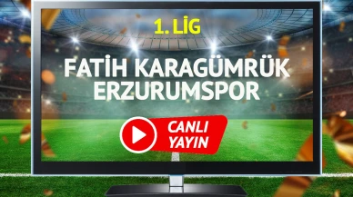 CANLI YAYIN | Fatih Karagümrük Erzurumspor maçı TRT Spor canlı izle!