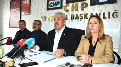 CHP Yozgat İl başkanı Abdullah Yaşar: Çiftçilerin Cezasını Genel Başkanımız Ödeyecek