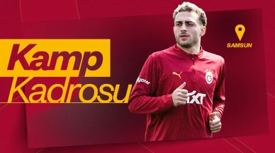 Galatasaray'ın Samsunspor maçı kamp kadrosu belli oldu