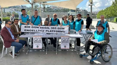 İzmir'de Engelli Hakları İçin İmza Kampanyası Başlatıldı: "Birlik Olalım!"