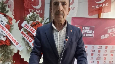 Saadet Partisi Beypazarı İlçe Başkanlığı 3. Olağan Kongresi'ni yaptı