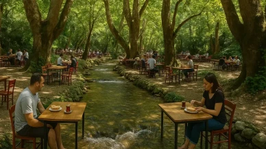 Tire Dere Kahveleri: Doğanın Kucağında Huzurlu Bir Mola Verin! Gölgeli Çınarların Altında Serin Sularla Rahatlayın!