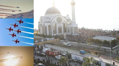 Türk Hava Kuvvetleri'nin gururu Türk Yıldızları, İskenderun semalarında nefes kesen gösterilerini sergiledi!
