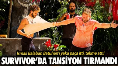 Survivor'da İsmail Balaban fırtınası! Batuhan'ı yaka paça itti! Diskalifiye kararı çıkacak mı?
