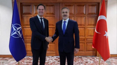 Bakan Fidan, NATO Genel Sekreteri Rutte ile görüştü