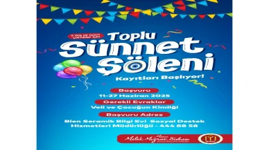 Bilecik Belediyesi'nin Geleneksel Sünnet Şöleni İçin Kayıtlar Açıldı