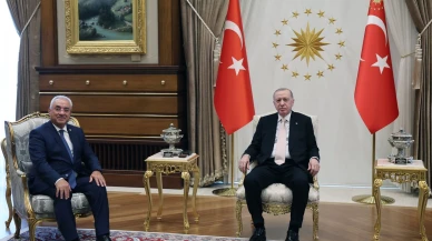 Cumhurbaşkanı Erdoğan, Önder Aksakal'la bir araya geldi!