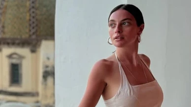 Melis Sezen bayramda 'Çiçek açtı'