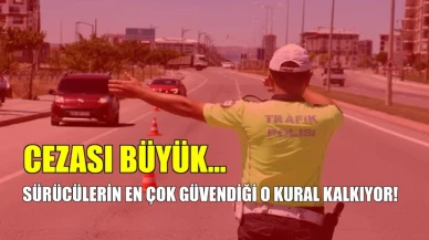 Milyonlarca sürücünün ezbere bildiği o kural tarih oluyor