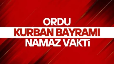 Ordu'da Kurban Bayramı Namazı Vakti 2025 Yılında Belli Oldu