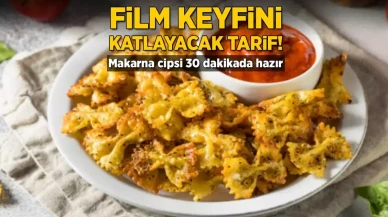 Makarna cipsi tarifine hayran kalacaksınız!