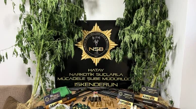 Hatay'da narkotik operasyonu