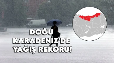Doğu Karadeniz'de yağış rekoru: Rize, Trabzon ve Giresun'da yaşam durdu