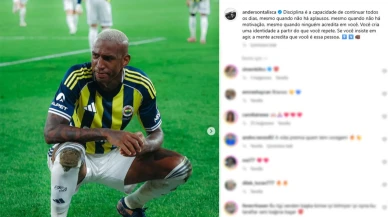 Fenerbahçe'de Antalyaspor'a karşı penaltı kullanırken ıslıklanan Talisca'dan sosyal medya paylaşımı geldi! Brezilyalı sessiz kalmadı... - Fenerbahçe (FB) Haberleri