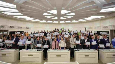 Gaziantep’te GastroANTEP esnafına yönelik Kültür Yolu Festivali kapsamında teşekkür etkinliği düzenlendi