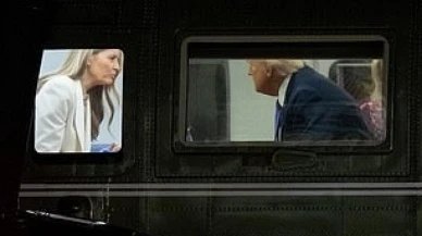 Helikopterde gerilen anlar! Trump'ın Melania'ya yaptığı konuşma sızdırıldı
