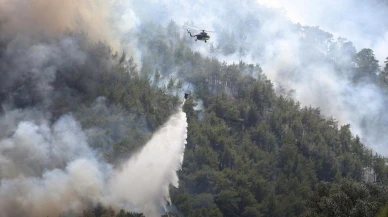İki ilde orman yangını! 1 mahalle boşaltıldı