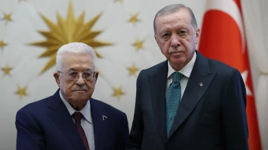 Külliye'de kritik zirve! Başkan Erdoğan ve Abbas görüşmesi başladı