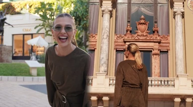 Ünlü oyuncu Melisa Döngel, Monako'da keyifli zaman geçirdi!