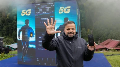 İletişim devi Turkcell, 1250 metre yükseklikte 5G teknolojisini test ediyor