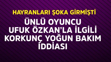 Korkunç yoğun bakım iddiası