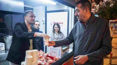 Bornova’da soğuk sabahlar sıcak çorbayla ısınıyor